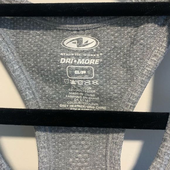Athletic works | Grey racerback tank top - Picture 3 of 3